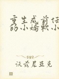 重生成前任叔叔的小娇软小说免费阅读