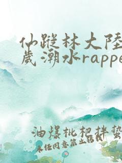 仙踪林大陆19岁潮水rapper