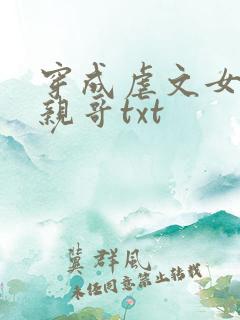 穿成虐文女主她亲哥txt