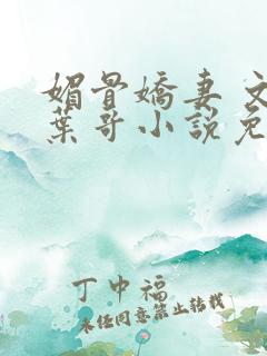 媚骨娇妻 文慧叶哥小说免费阅读