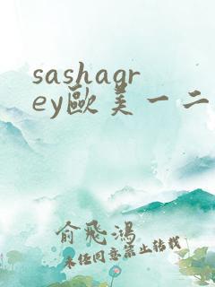sashagrey欧美一二三四区
