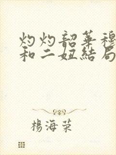 灼灼韶华穆子儒和二妞结局