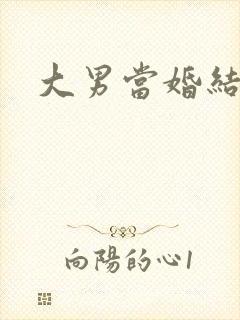 大男当婚结局