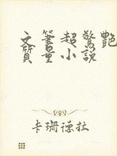 文笔超惊艳的高质量小说