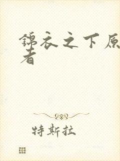 锦衣之下原著作者