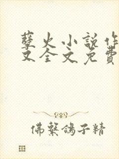 孽火小说作者今又全文免费阅读