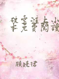 破云淮上小说全本免费阅读