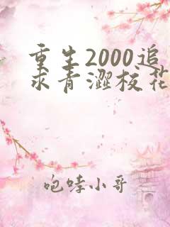 重生2000追求青涩校花同桌开始在线全本阅读