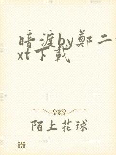 暗渡by郑二txt下载