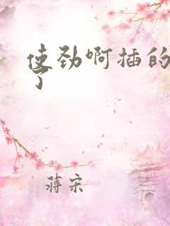 使劲啊插的太爽了