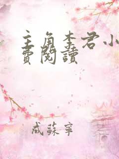 主角李君小说免费阅读