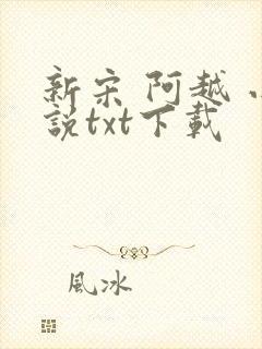 新宋 阿越 小说txt下载