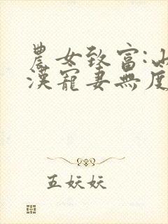 农女致富:山里汉宠妻无度小说在线阅读