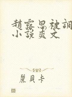 赵露思被调教h小说爽文