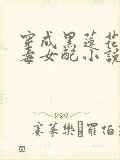 穿成黑莲花的恶毒女配小说