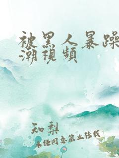 被黑人暴躁到高潮视频