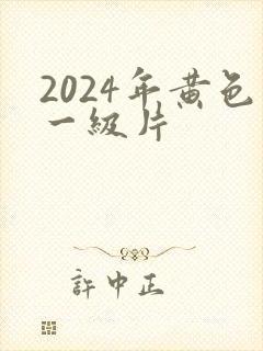 2024年黄色一级片