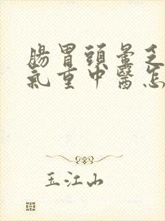 肠胃头晕乏力湿气重中医怎么调理