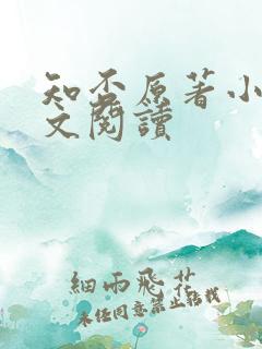 知否原著小说全文阅读