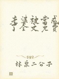 老婆被当成小姐了全文免费阅读