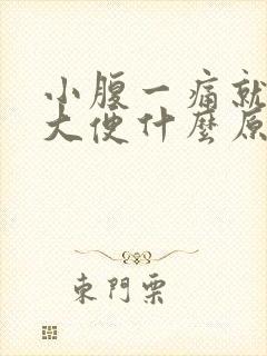 小腹一痛就想拉大便什么原因