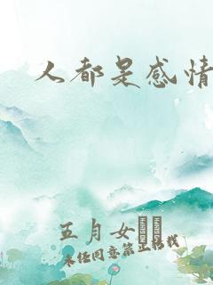 人都是感情动物