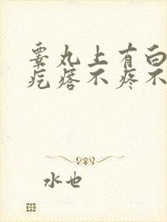 睾丸上有白色小疙瘩不疼不痒