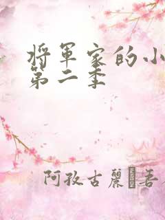 将军家的小娘子第二季