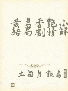 黄易香艳小说大结局剧情解析