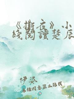 《撕夜》小说在线阅读楚辰安