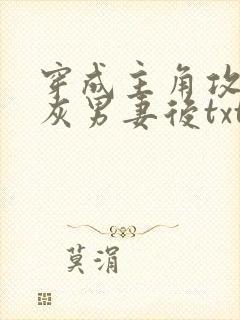 穿成主角攻的炮灰男妻后txt