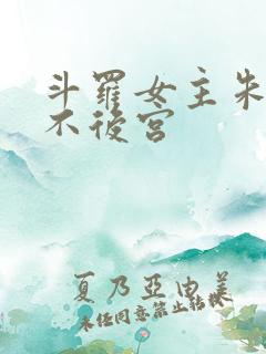 斗罗女主朱竹清不后宫