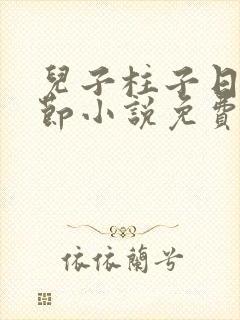 儿子柱子日娘章节小说免费阅读