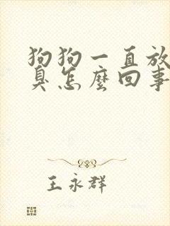 狗狗一直放屁很臭怎么回事