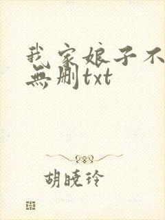 我家娘子不对劲无删txt