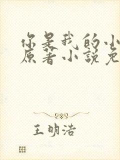 你是我的小确幸原著小说免费阅读