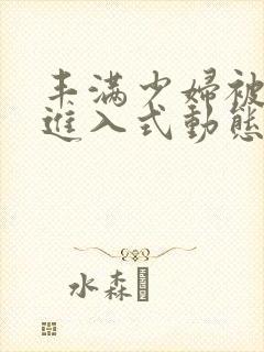 丰满少妇被猛烈进入式动态