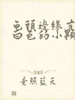 龟头边缘有一圈白色的小颗粒