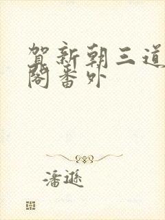 贺新朝三道笔趣阁番外