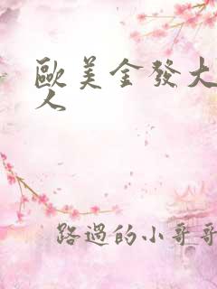 欧美金发大战黑人