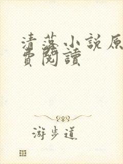 清落小说原著免费阅读