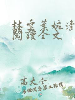 林云叶婉清小说阅读全文