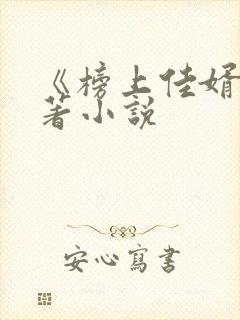 《榜上佳婿》原著小说