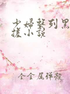 少妇系列黑人揉搓小说