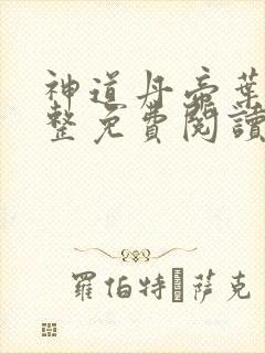 神道丹帝叶辰完整免费阅读