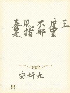 春风不度玉门关是指哪里