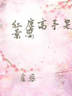 红尘高手是什么意思