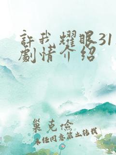 许我耀眼31集剧情介绍