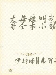 丈母娘叫我亲哥哥全本小说免费阅读