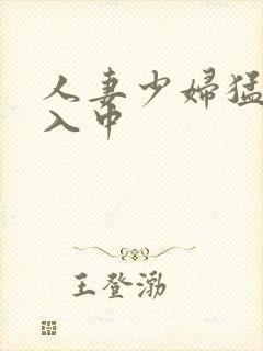 人妻少妇猛烈进入中